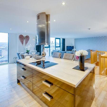 Spacious 3-Bed Penthouse With City Sky Line Views Sheffield Ngoại thất bức ảnh
