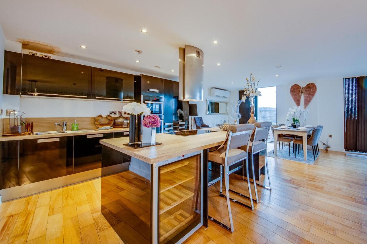 Spacious 3-Bed Penthouse With City Sky Line Views Sheffield Ngoại thất bức ảnh