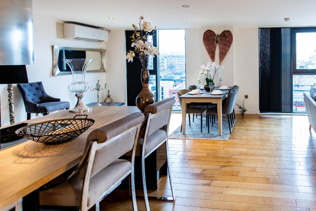 Spacious 3-Bed Penthouse With City Sky Line Views Sheffield Ngoại thất bức ảnh